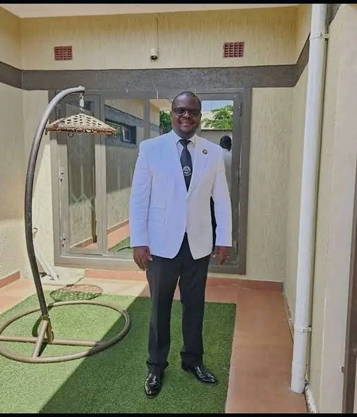 Eng. Vitumbiko Mumba at an event